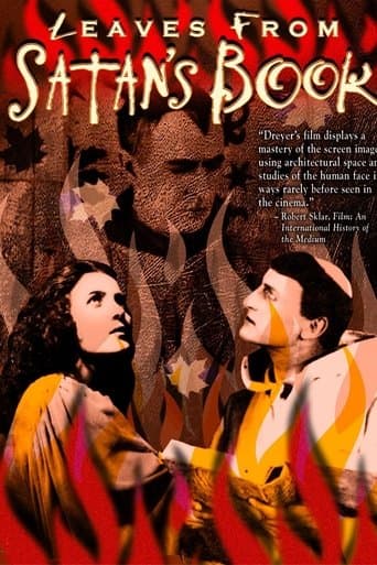 Movie poster for Leaves from Satan's Book