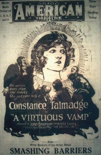 Movie poster for A Virtuous Vamp