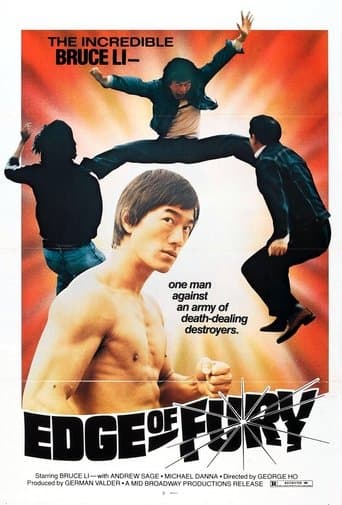 Movie poster for Edge of Fury