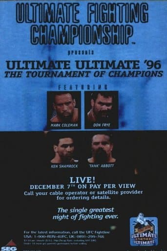 Movie poster for UFC 11.5: Ultimate Ultimate 2