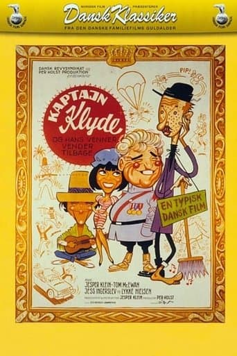 Movie poster for Kaptajn Klyde og hans venner vender tilbage