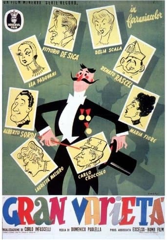 Movie poster for Gran varietà