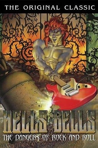 Movie poster for Hell's Bells: The Dangers of Rock 'N' Roll