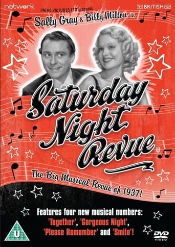 Movie poster for Saturday Night Revue