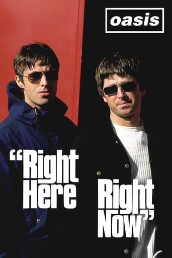 Movie poster for Oasis: Right Here Right Now