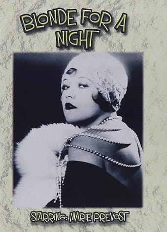 Movie poster for A Blonde for a Night