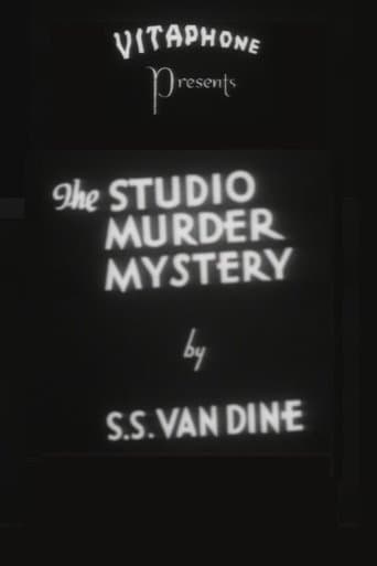 Movie poster for The Studio Murder Mystery
