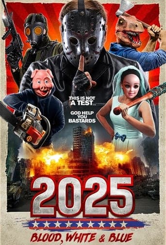 Movie poster for 2025: Blood, White & Blue