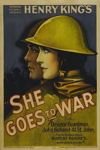 Movie poster for She Goes to War