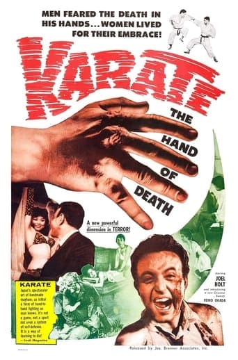 Movie poster for Karate, the Hand of Death