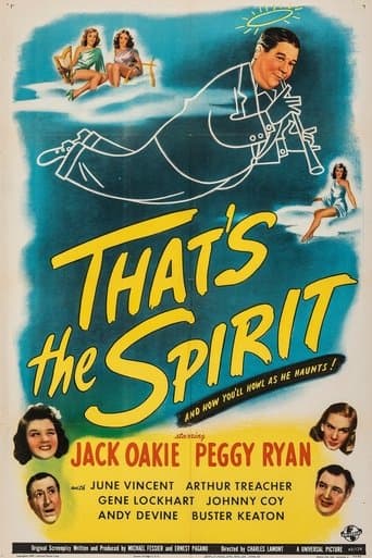 Movie poster for That's the Spirit