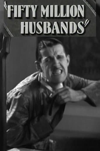 Movie poster for Fifty Million Husbands