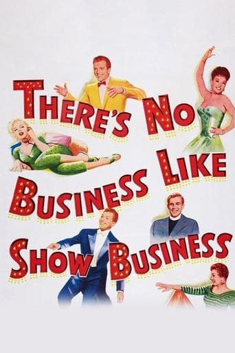 Movie poster for There's No Business Like Show Business