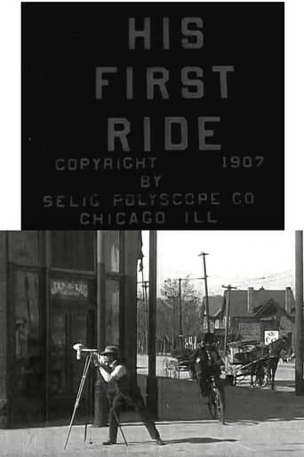 Movie poster for His First Ride