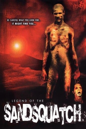 Movie poster for Legend of the Sandsquatch