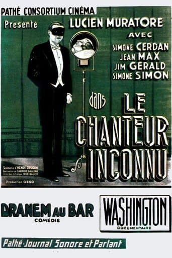 Movie poster for The Unknown Singer