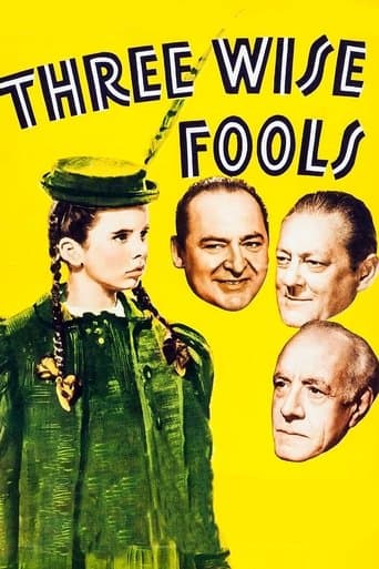 Movie poster for Three Wise Fools