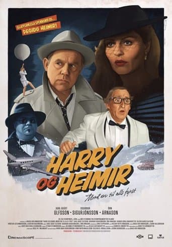 Movie poster for Harry & Heimir: Murders Come First