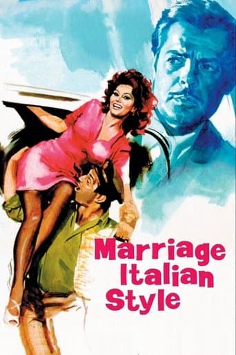 Movie poster for Marriage Italian Style