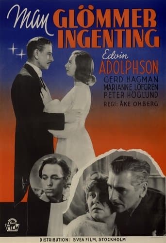 Movie poster for Man glömmer ingenting