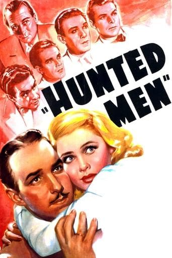 Movie poster for Hunted Men