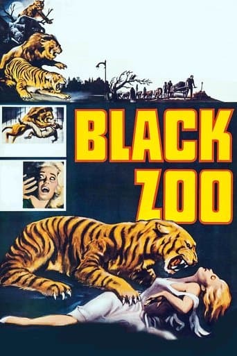 Movie poster for Black Zoo
