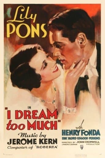 Movie poster for I Dream Too Much