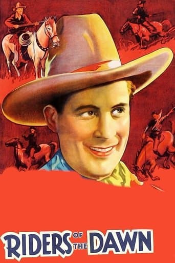 Movie poster for Riders of the Dawn