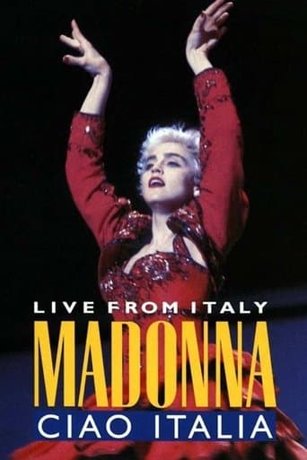 Movie poster for Madonna: Ciao, Italia! - Live from Italy