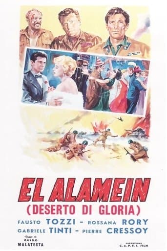 Movie poster for The Tanks of El Alamein