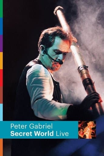 Movie poster for Peter Gabriel: Secret World Live