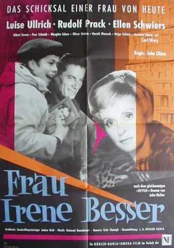 Movie poster for Frau Irene Besser