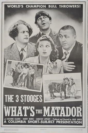 Movie poster for What's the Matador?