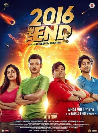 Movie poster for 2016 the End