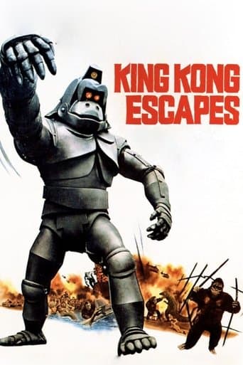 Movie poster for King Kong Escapes
