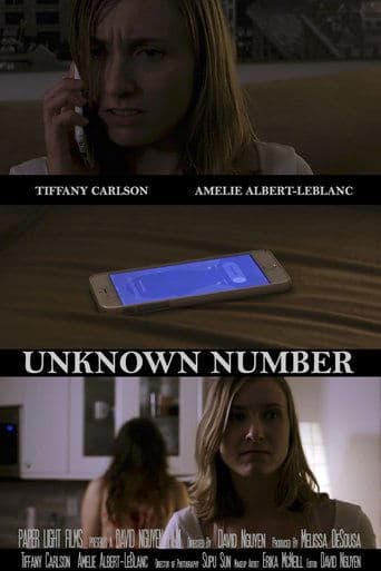 Movie poster for Unknown Number