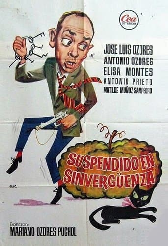 Movie poster for Suspendido en sinvergüenza