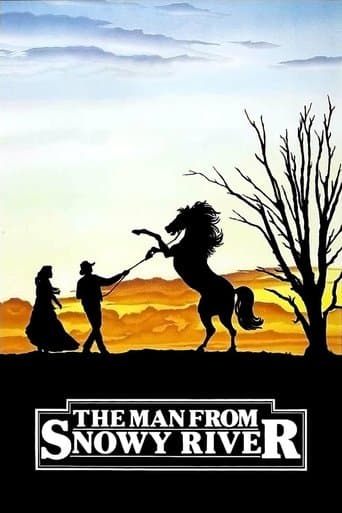 Movie poster for The Man from Snowy River