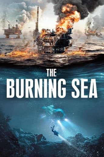 Movie poster for The Burning Sea