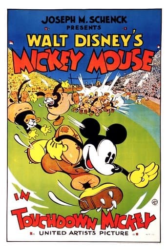 Movie poster for Touchdown Mickey