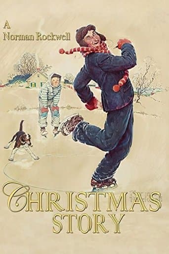 Movie poster for A Norman Rockwell Christmas Story