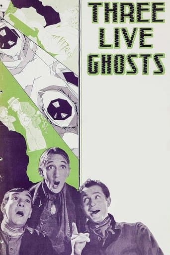 Movie poster for Three Live Ghosts