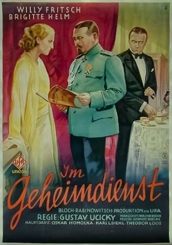 Movie poster for In the Employ of the Secret Service