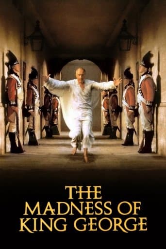Movie poster for The Madness of King George