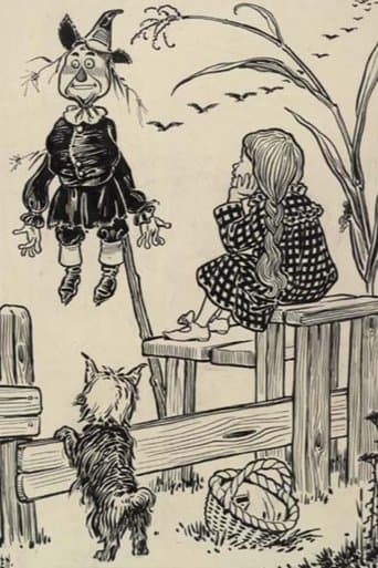 Movie poster for Dorothy and the Scarecrow in Oz