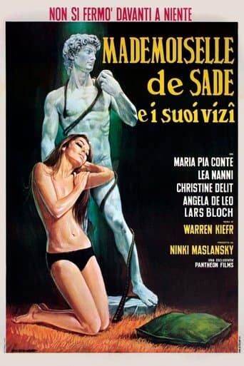 Movie poster for Juliette de Sade