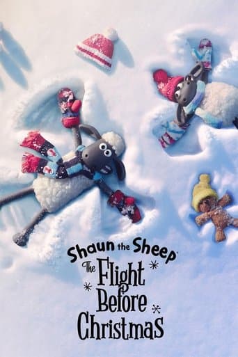 Movie poster for Shaun the Sheep: The Flight Before Christmas
