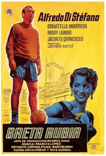 Movie poster for Saeta rubia
