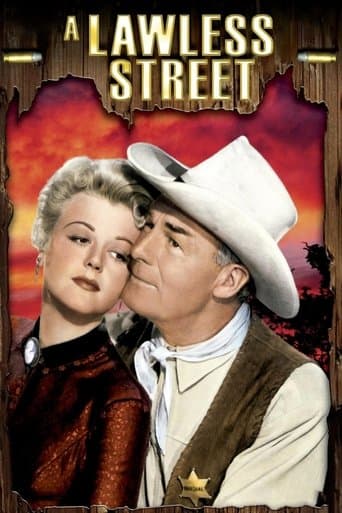 Movie poster for A Lawless Street