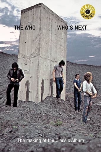 Movie poster for Classic Albums: The Who - Who's Next